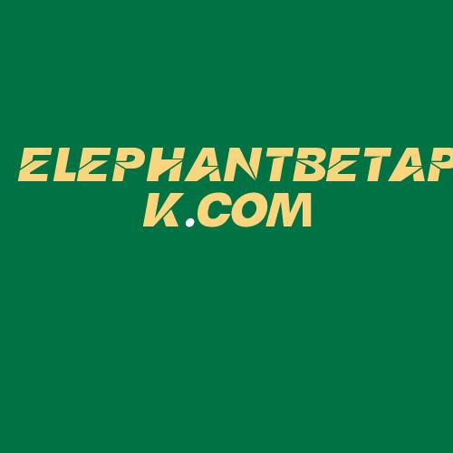 Logo da ELEPHANTBETAPK